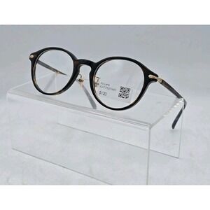 NEW Jins Dark Tortoise Eyeglass Frames 48 - 21-143 - 41 ALCF17S201A89